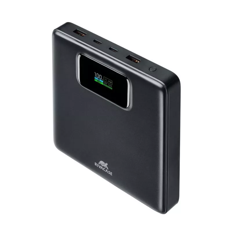 Išorinė baterija Rivacase VA1091 — 25800 mAh, bendra išėjimo galia 100 W, USB prievadai