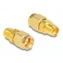 DeLOCK adapteris RP-SMA lizdas į SMA kištuką 9 mm skersmuo 18 mm plotis