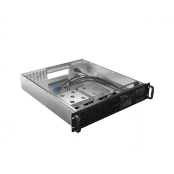 Korpusas stovui Lanberg SC01-5202-12B 2U Juodas 3 ventiliatoriai HDD+SSD