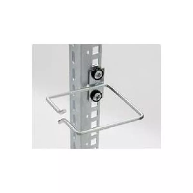 Kabelių nuleidimo plokštė Triton RAX-D2-X88-X3 — sidabrinė, 80 mm plotis, 80 mm gylis