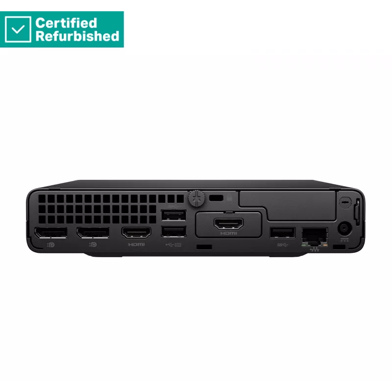 RENEW Sidabrinė HP Pro 400 G9 Mini - i5-14500T, 16GB, 512GB SSD, USB pelė, Win 11 Pro, 1 metai