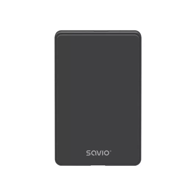 HDD/SSD korpusas SAVIO AK-65 Juodas 2,5 colio SATA USB 3.0 5 Gbit/s Micro-USB