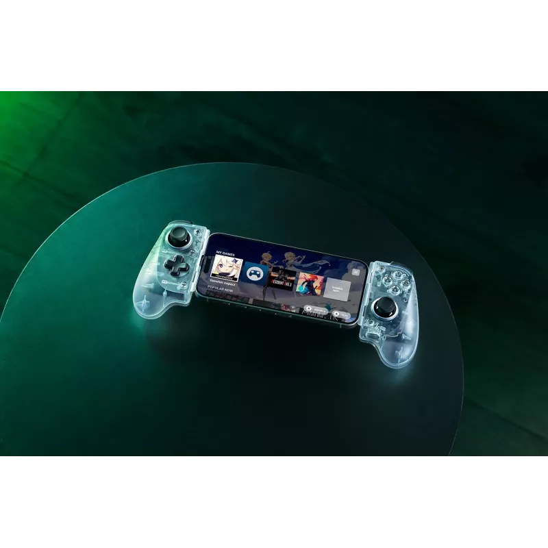 Razer Kishi V3 - Phantom White Ed. USB žaidimų pultelis Analoginis Android, iOS