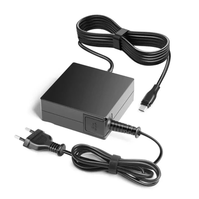 Origin Storage 45 W USB-C kintamosios srovės adapteris, skirtas USB-C įrenginiams iki 45 W. Komplekte yra JK maitinimo šaltinis ir įtampos keitiklis (45WUSB-C-BTI-EU)