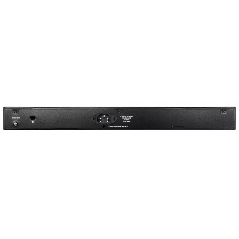 D-Link DGS-1510-28XMP valdomas L2/L3 Gigabit Ethernet (10/100/1000) Power over Ethernet (PoE) juodas, pilkas