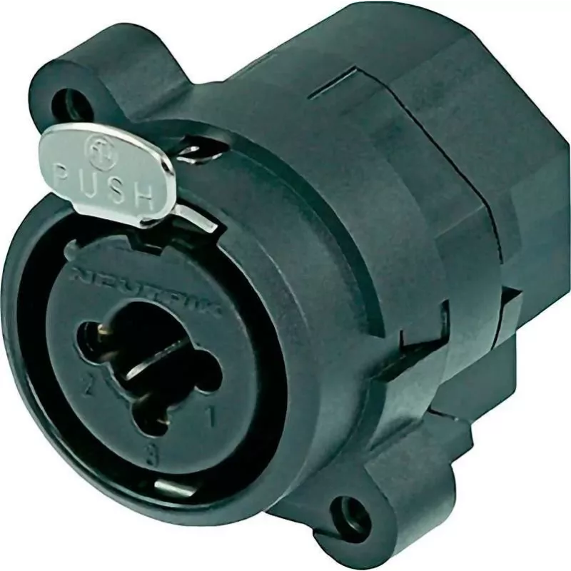 Neutrik NCJ9FI-H jungiamumo priedas, juodas