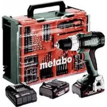 Metabo SB 18 L rinkinys belaidis smūginis gręžtuvas, 18 V, 2 x 2,0 Ah baterijos (614053710)