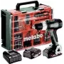 Metabo SB 18 L rinkinys belaidis smūginis gręžtuvas, 18 V, 2 x 2,0 Ah baterijos (614053710)