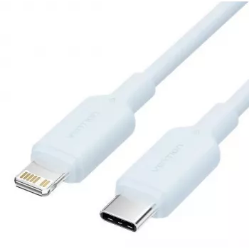 USB-C į LIGHTNING laidas / 1M mėlynas Laksf Vention