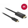 Vaizdo kabelio adapteris USB Type-C HDMI DeLOCK 85258