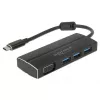 Nešiojamojo kompiuterio dokas DeLOCK 63932 USB 3.2 Gen 1 Type-C juodas