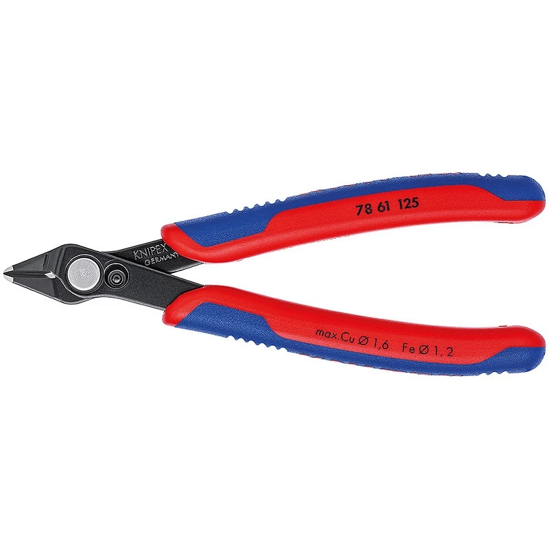 Šoninės replės Knipex 78 61 125 Žandikaulių ilgis 9 mm Ilgis 125 mm