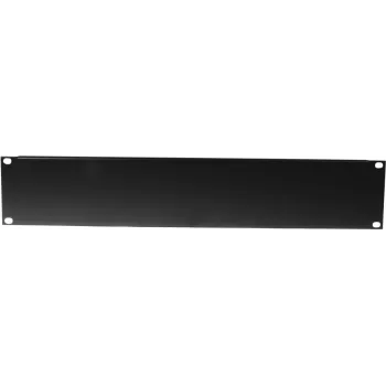 Priekinis skydelis Omnitronic Z-19U Plieninis Juodas 2U — plieninis 19 colių stovo skydelis, 2U aukštis
