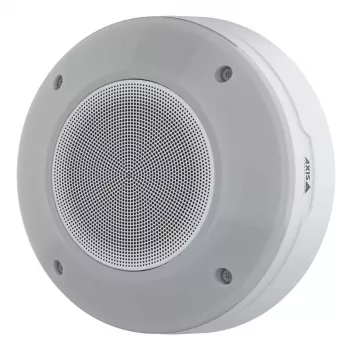 AXIS D4200-VE 2 krypčių lauko garsiakalbis, 365–14000 Hz, 102 dB, 140° sklaida, IP66, PoE, baltas, stulpo/sienos tvirtinimas