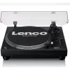 Patefonas Lenco LEN L-3818 juodos spalvos, automatinis, aliuminio plokštelė, USB Type-B, AC 230 V