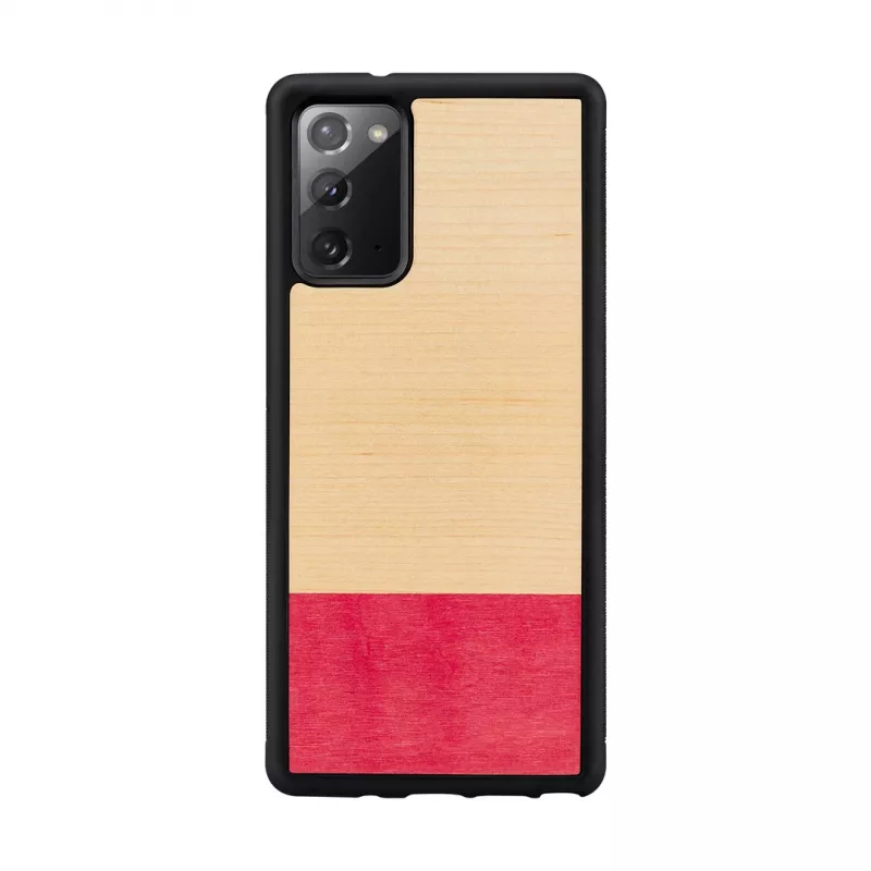 Telefono dėklas Man and Wood Galaxy Note 20 — miss match Juoda