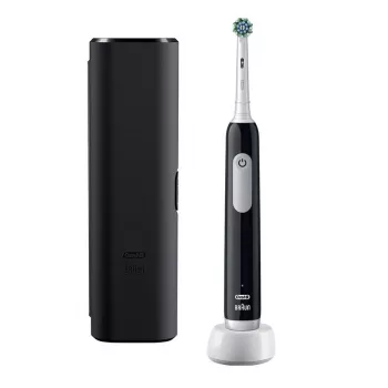Oral-B PRO Series 1 suaugusiųjų besisukantis-svyruojantis dantų šepetėlis, juodas