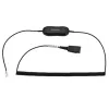 Jabra GN1218 AC 2m susuktas laidas, juodas