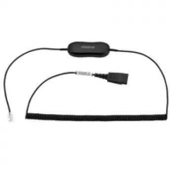 Jabra GN1218 AC 2m susuktas laidas, juodas