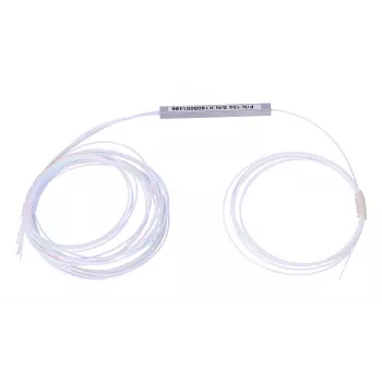 Kabelio skirstytuvas Extralink Splitter 1:4 PLC 900µm 1m be jungčių PVC baltas