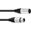 XLR 3 kontaktų kabelis PSSO 10 m su Neutrik suderinamomis jungtimis, skirtas garsui / DMX