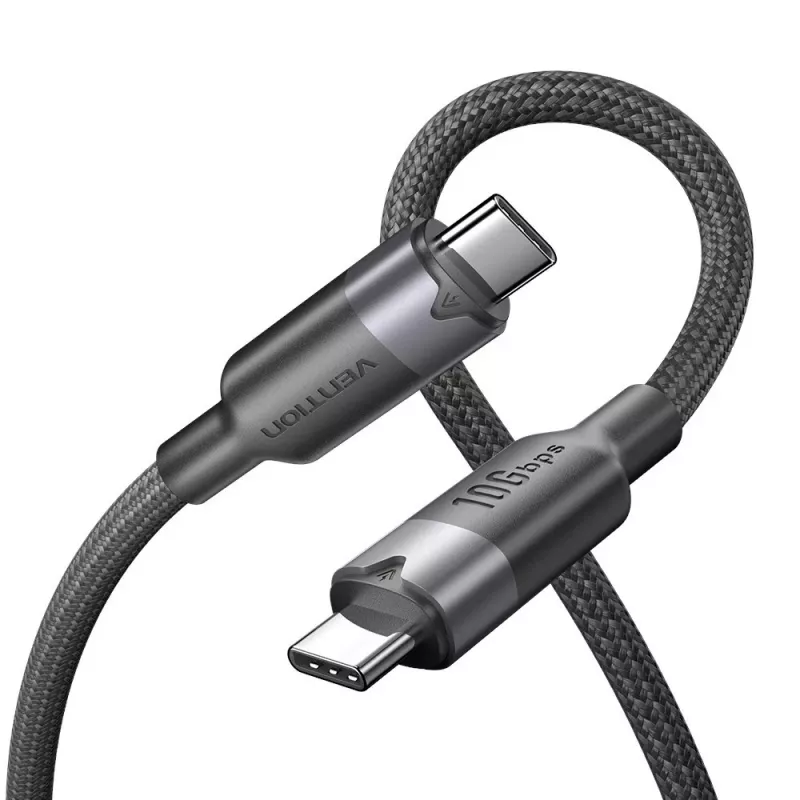 Vention USB 3.2 5A 10Gbps 1m BK USB-C į C laidas