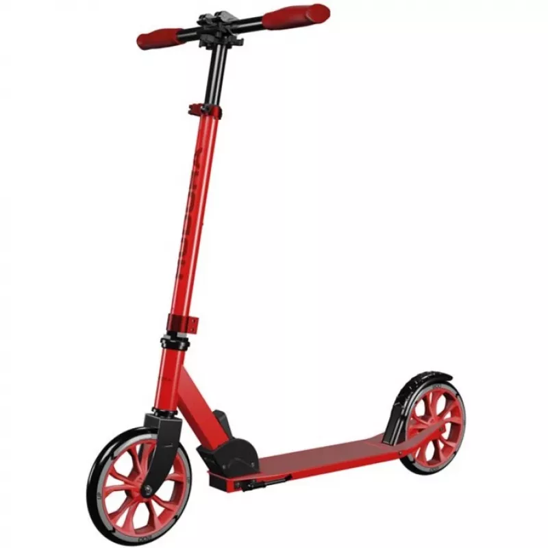 Paspirtukas HUDORA Up 200, modelis 14452, raudonas