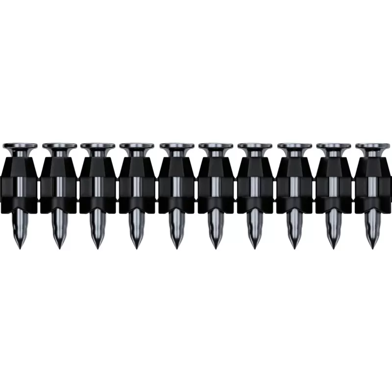 Juostinės vinys su galvute Bosch Round Head NM-19, 19 mm plieninės vinys belaidžiam betono viniakaliui