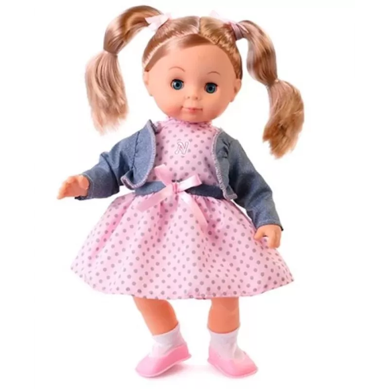 Lėlė Artyk Natalia 39 cm su lenkiška kalba — lankstoma žaidimų lėlė