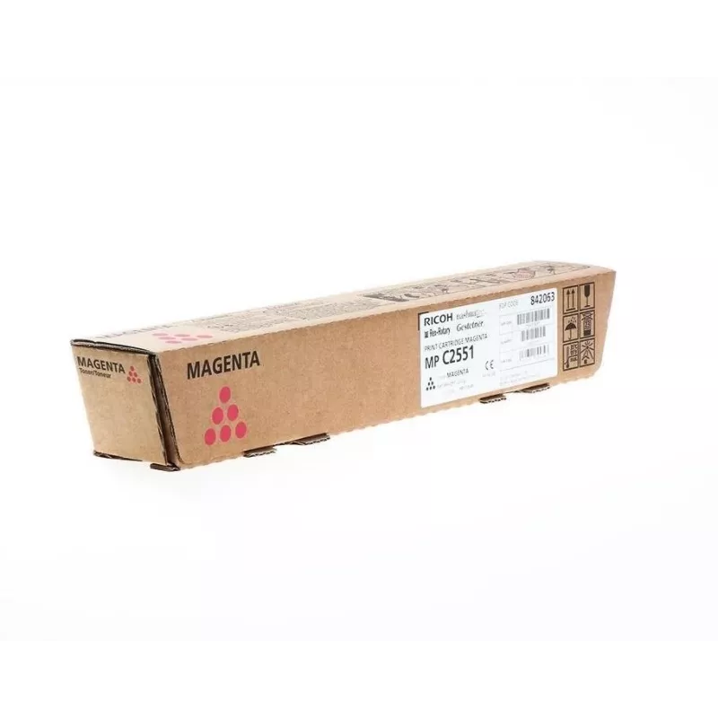 Ricoh 842063 dažų kasetė 1 vnt. Originali purpurinė