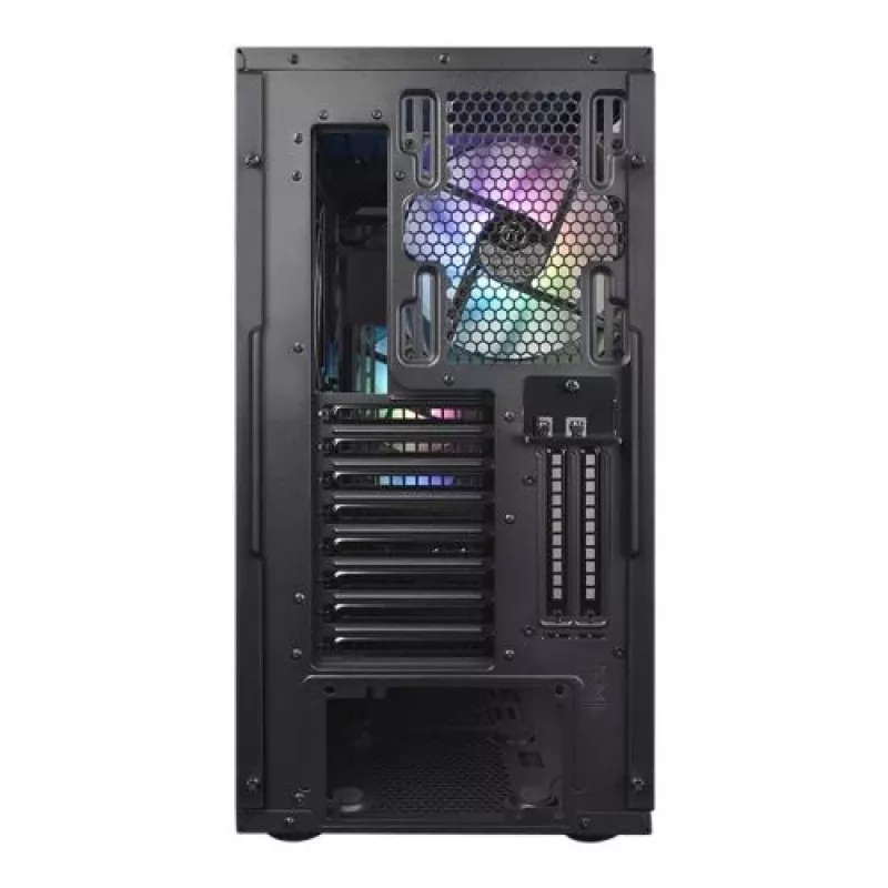 Thermaltake View 31 TG - ARGB Edition - MIDI Tower - ATX - be maitinimo bloko (PS/2) - juoda - USB/Audio