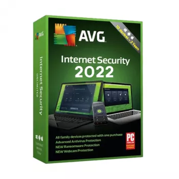 AVG Internet Security | 10 PC | 2 metai