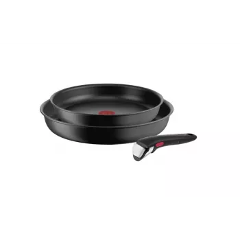 Keptuvių rinkinys Tefal L7649253 — 24 cm ir 28 cm indukcinei kaitlentei, nuimama rankena