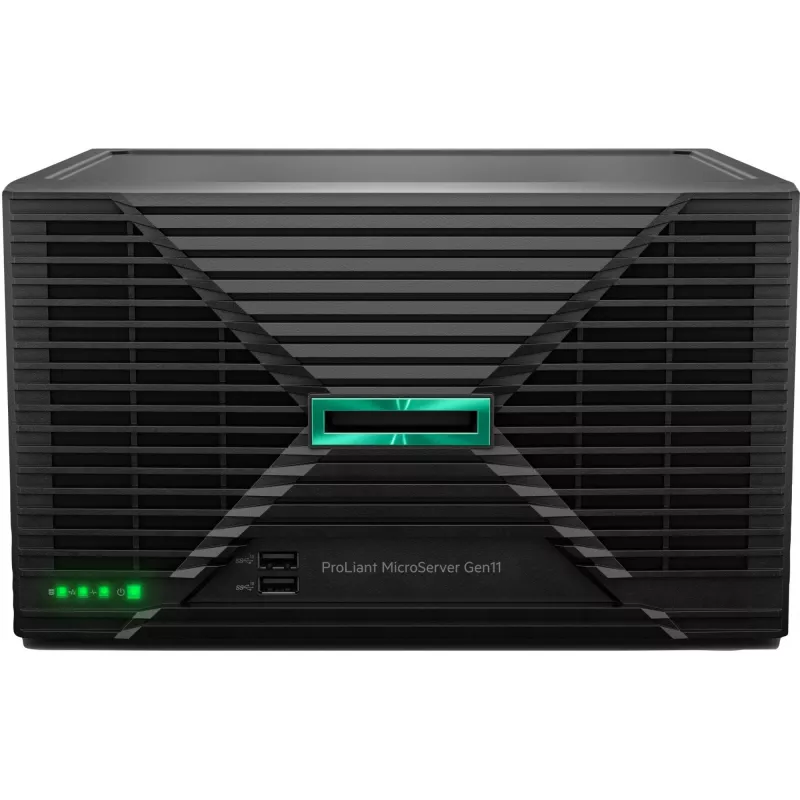 HPE ProLiant MicroServer Gen11 G7400 serveris 1 TB Ultra Micro Tower Intel Pentium 16 GB DDR5 SDRAM 180 W