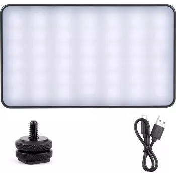 PULUZ kišeninė LED foto lempa (juoda)