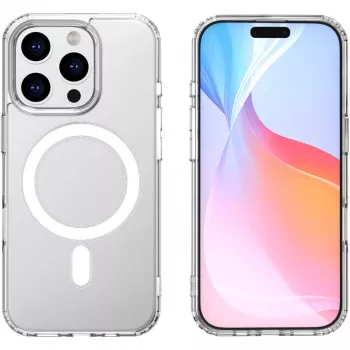 Dėklas 4smarts iPhone 16 Pro 16 cm (6,3 colio) permatomas
