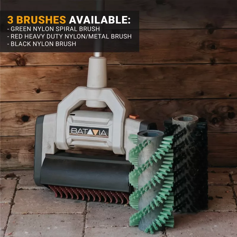 Batavia B.V. | Maxxbrush 1020W Multi-Brush 26cm, Spiralinis šepetys (žalias) | 1020 W