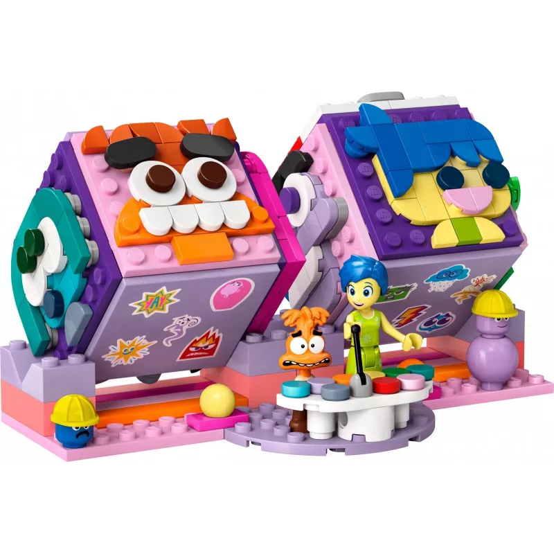 Statybinis žaislas „LEGO Disney Pixar Inside Out 2“ nuotaikos kubelių rinkinys 43248