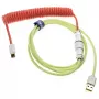 USB Type-C į USB Type-A laidas Ducky DKCC-SFCNC1, 1,8 m, USB duomenų ir įkrovimo laidas