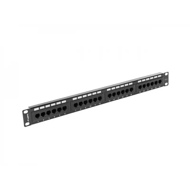 Lanberg PPU6-1024-B pataisų skydas 1U