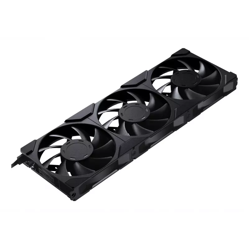Phanteks M25G2-120 120mm juodi 3 vnt. korpuso ventiliatoriai