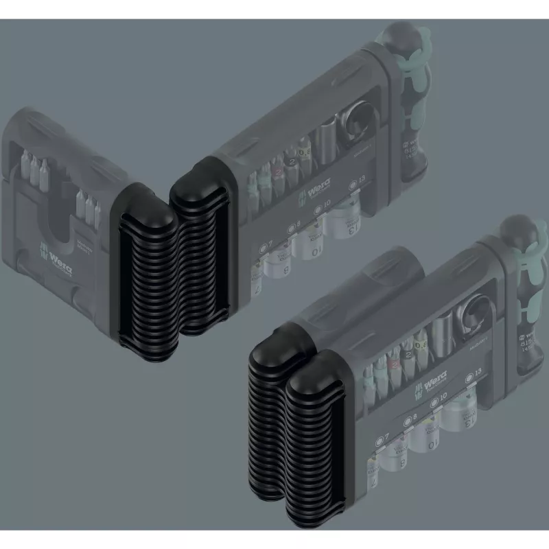 Atsuktuvų antgalių rinkinys Wera Tool-Check Modular SB6 7.5×91.0×22.0, modulinė laikymo ir antgalių pasirinkimo sistema