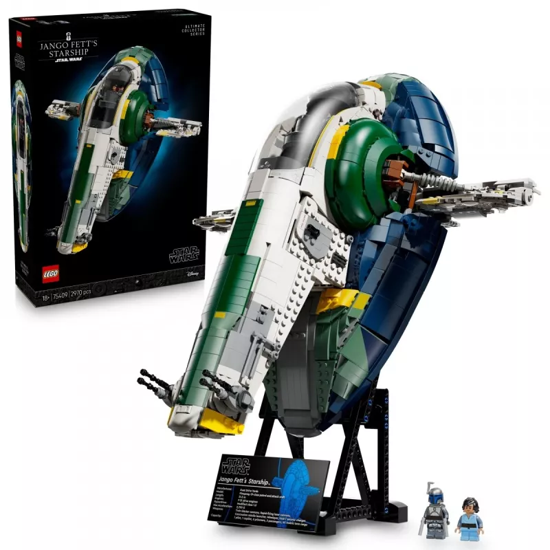 LEGO STAR WARS 75409 Jango Fett's Firespray-Class Starship
