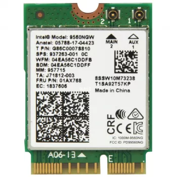 Intel Wireless-AC 9560 - tinklo adapteris - M.2 2230 - 802.11b, 802.11a, 802.11g, 802.11n, 802.11ac, Bluetooth 5.0