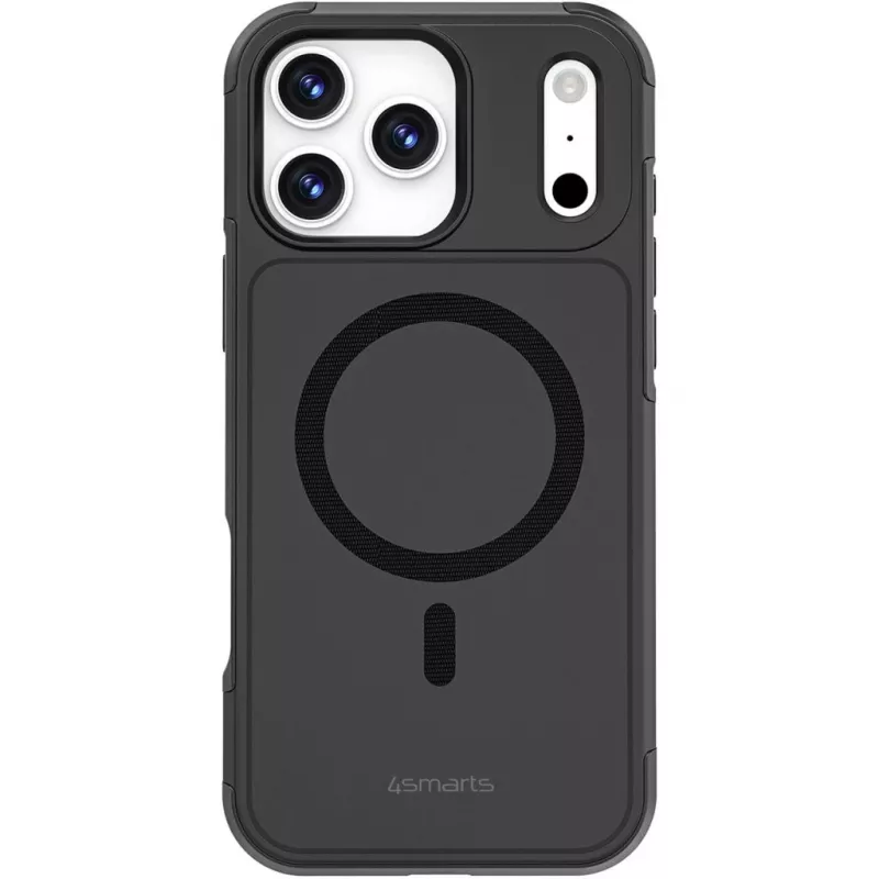 Kraštinis dėklas 4smarts Defend iPhone 17 Pro Max Juodas 17,5 cm