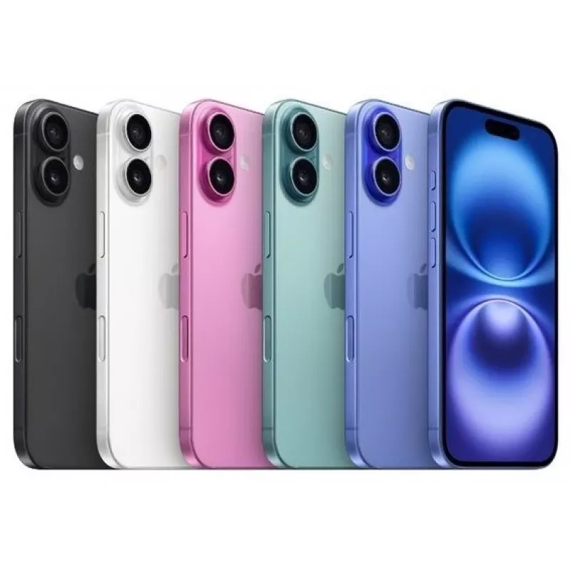 MOBILUSIS TELEFONAS IPHONE 16/128GB BALTA MYE93 APPLE