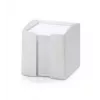 Patvarus TREND kvadratinis baltas 105x100x100 mm