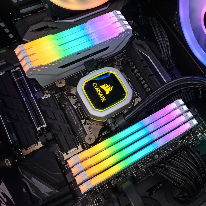 Corsair CMWLEKIT2W kompiuterio korpuso dalis Universal RGB apšvietimo pagerinimo rinkinys