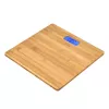 Elektroninės asmeninės svarstyklės Jata HBAS1489 — 180 kg talpa, 100 g tikslumas, 10,2 cm LCD, bambuko platforma