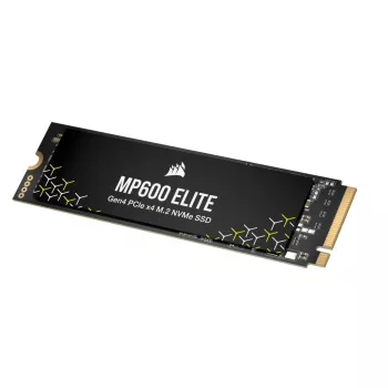 CORSAIR MP600 ELITE - SSD - šifruotas - 2 TB - vidinis - M.2 2280 - PCIe 4.0 x4 (NVMe) - 256 bitų AES (CSSD-F2000GBMP600ENH)